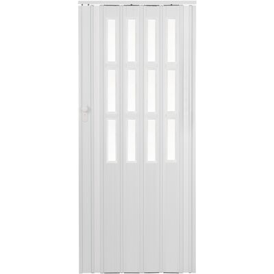 Drzwi harmonijkowe st13 85 x 203 cm biały