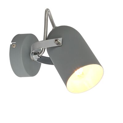 Kinkiet GRAY 1x40W E14 szary CANDELLUX