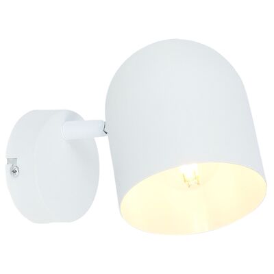 Kinkiet AZURO 1x40W E27 biały CANDELLUX