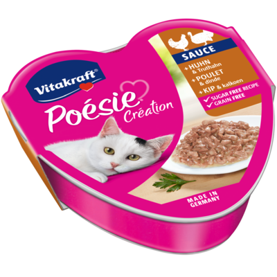 Karma dla kotów Poesie kurczak/indyk 85 g Vitakraft