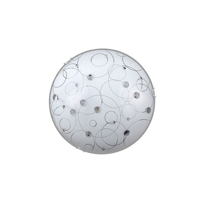Plafon Jolly E27 1x60 300 mm chrom