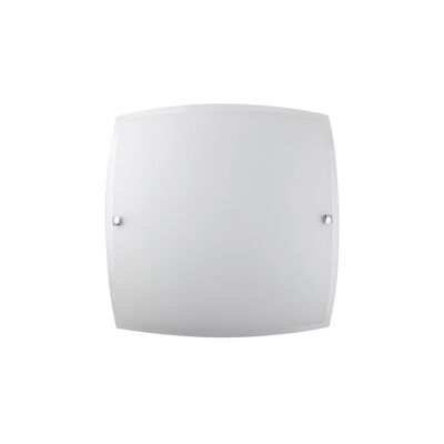 Plafoniera Nedda E-27 1x60W 30x30 cm chrom satyna