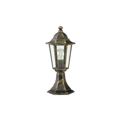 Lampa ogrodowa Velence E27 1x60W złoto antyczne