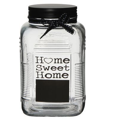 Szklany pojemnik do przechowywania Home Sweet Home 700 ml