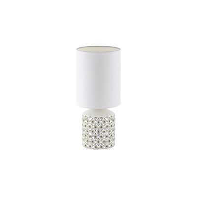 Lampka stołowa Sophie E14 1x40W biały wzór