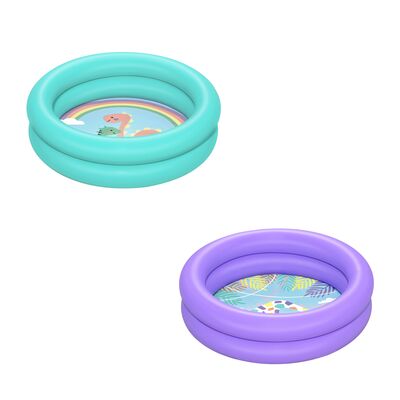 Basen dmuchany 2RING 61 x 15 cm fioletowy/turkusowy Bestway