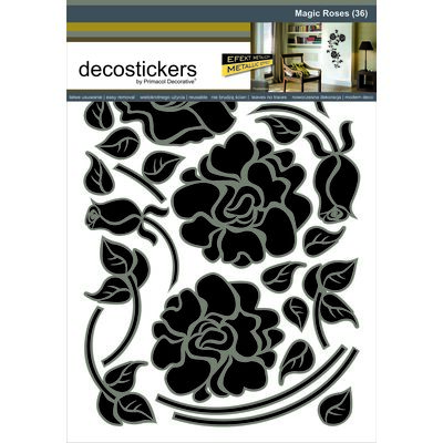 Naklejka dekoracyjna Decostickers Magic roses 36 Primacol Decorative