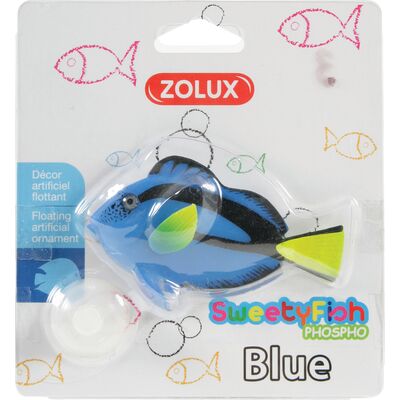 Dekoracja akwarystyczna SweetyFish Phospho Rybka Blue ZOLUX
