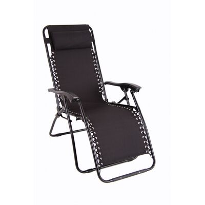 Fotel ogrodowy Relax czarny Patio