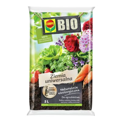 Ziemia BIO uniwersalna 5 l COMPO BIO