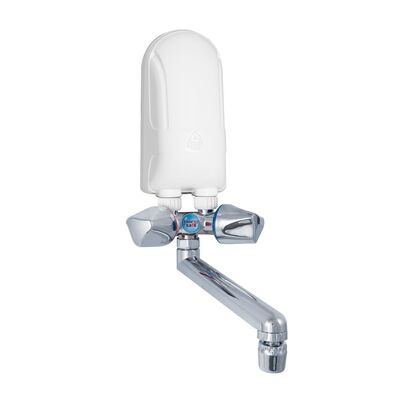 Ogrzewacz wody 3,7 kW z baterią chrom DAFI