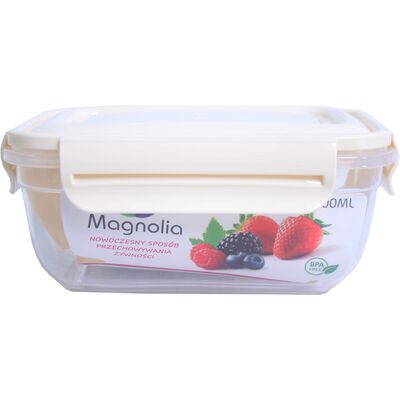 Pojemnik prostokątny 1 l różne kolory Magnolia