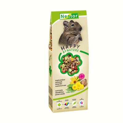 Pokarm dla koszatniczek z topinamburem, mniszkiem lekarskim i nasionami traw 700 ml Nestor
