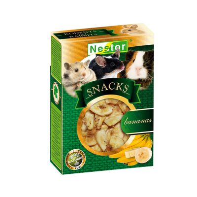 Snacks dla gryzoni i królików – Banany Nestor