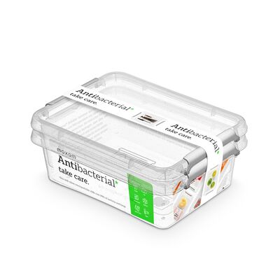 Pojemniki Antibacterial set 2 x 1,15 l Moxom