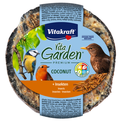 Kokos dla ptaków ogrodowych VITA GARDEN Kokos 1/2 Vitakraft
