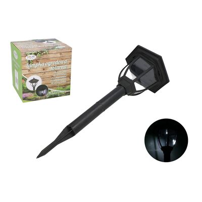 Lampa solarna 51 cm czarna