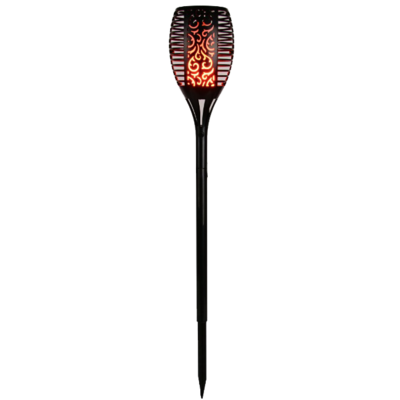 Lampka solarna pochodnia efekt płomienia 9 x 9 x 51 cm