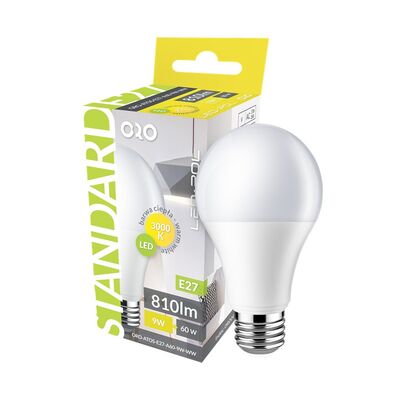 Żarówka LED 9 W E27 ORO-ATOS-E27-A60-9W-WW
