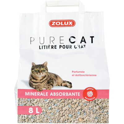 Żwirek PURECAT pochłaniający perfumowany antybakteryjny 8 l Zolux
