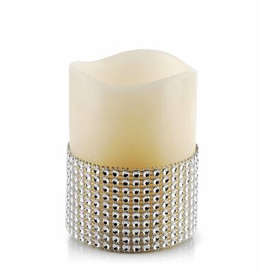 Świeca LED IDALIA 7,5 x h10 cm