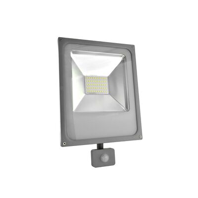Naświetlacz LED Ralf 50W 840 z czujką ruchu PIR 4000K 2900lm szary INQ
