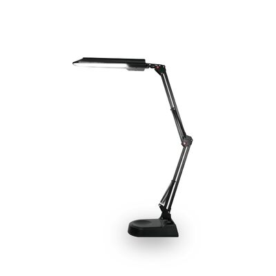 Lampka biurkowa LED ARON kreślarska czarna Nilsen