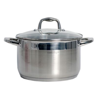 Garnek stalowy VELIO 24 x 14,5 cm 6,5 l