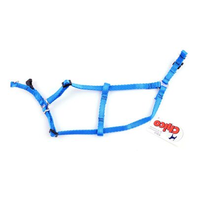 Szelki taśma regulowane 40 cm niebieskie CHICO