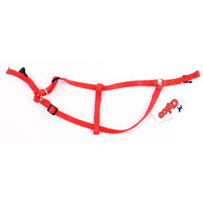 Szelki taśma regulowane 60 cm czerwone CHICO