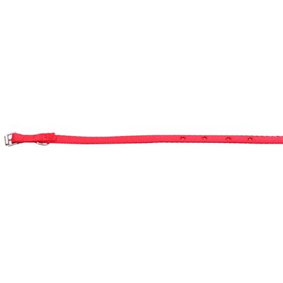 Obroża taśma 20/57 cm czerwona CHICO