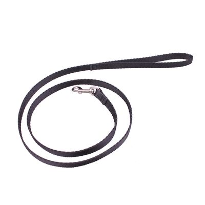 Smycz taśma 13 mm czarna CHICO