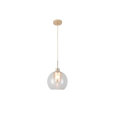 Lampa wisząca Philana E-27 1x60 W złota