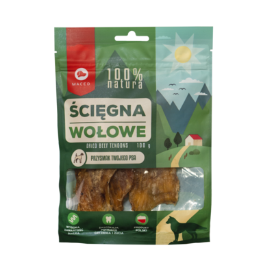 Przysmak suszony ścięgna wołowe 100 g Maced