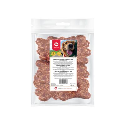 Karma uzupełniająca dla psów kostki z kaczką i ryżem 9 cm 500 g Maced