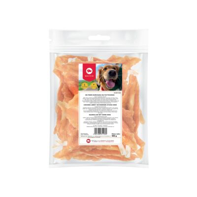 Karma uzupełniająca dla psów pierś kurczaka na patyku 500 g Maced