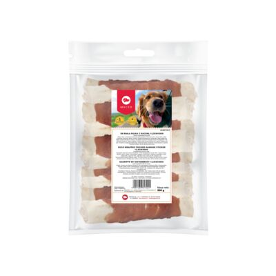 Karma uzupełniająca dla psów biała pałka z kaczką 12,5 cm 500 g Maced