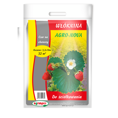 Agrowłóknina agro-nova czarna 3,2 x 10 m