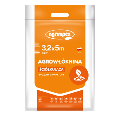 Agrowłóknina hobby ściółkująca czarna 50g 3,2 x 5 m Agrimpex