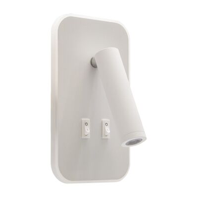 Oprawa ścienna OTELLO LED D 6 W+3 W WHITE STRÜHM