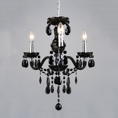 Lampa wisząca WHIZ L.90690/3BL czarna