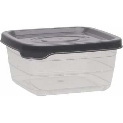 Pojemnik kwadratowy Polar 0,5 l antracyt
