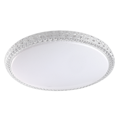 Plafon AMBIA 71313 biało-srebrny