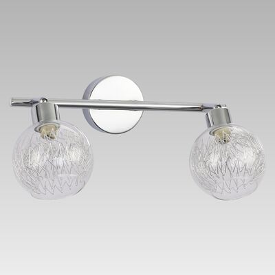 Listwa 2-płomienna WIRO 65032 chrom