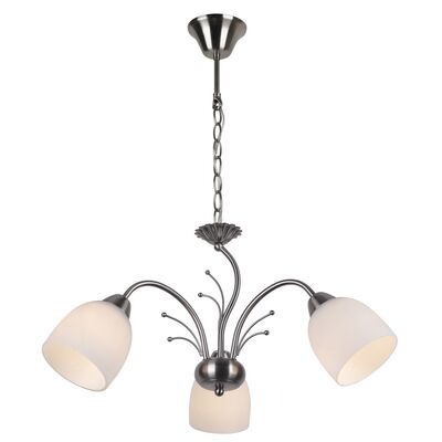 Lampa wisząca 3-płomienna Alice E27 nikiel mat