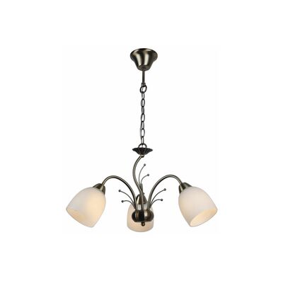 Lampa wisząca 3-płomienna Alice E27 patyna