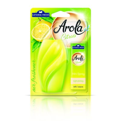 Odświeżacz Arola mini spray 15 ml cytryna General Fresh