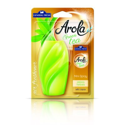 Odświeżacz Arola mini spray 15 ml zielona zielona herbata General Fresh