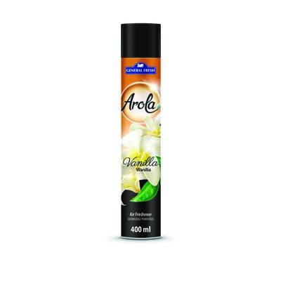 Odświeżacz powietrza spray Arola 400 ml waniliowy General Fresh