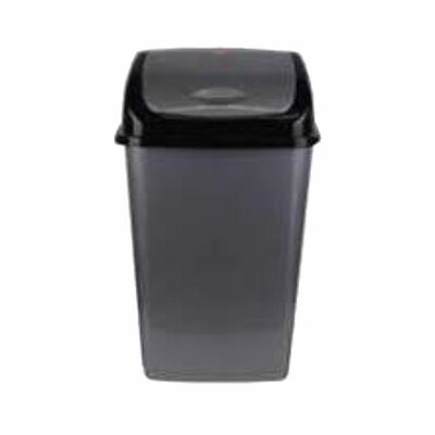 Kosz Clip 8 l/10 l srebrny